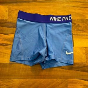 Blue Nike Pros